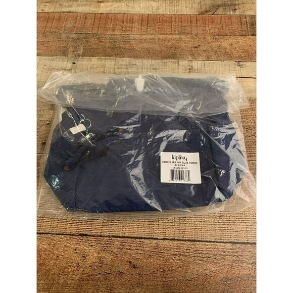 NWT Kipling HB6628 Alenya Crossbody Shoulder Bag Purse Polyamide Ink Blue Tonal - Picture 6 of 6